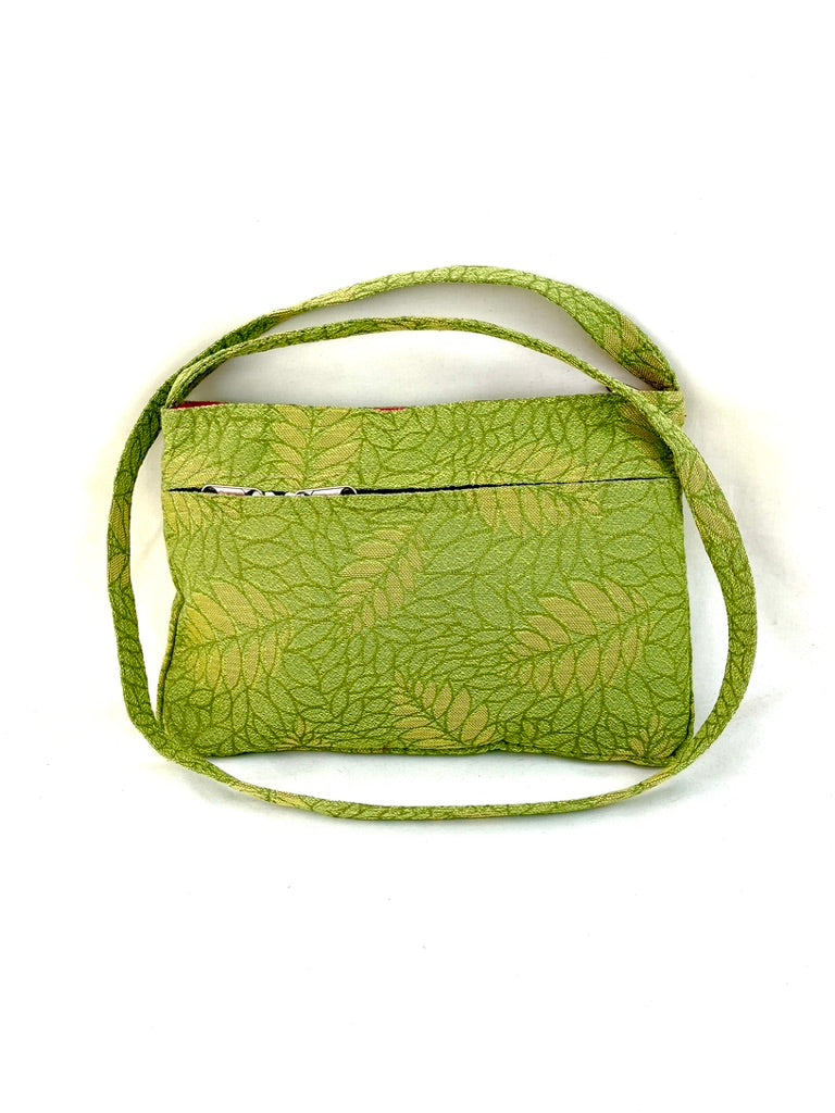 Frida Bag in Green Fern Jacquard