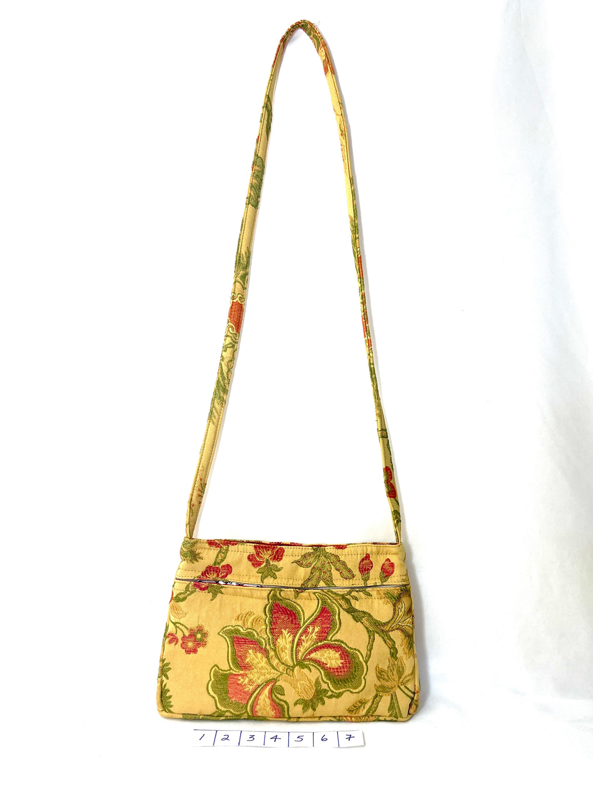 Frida Bag in Maize Floral Tapestry