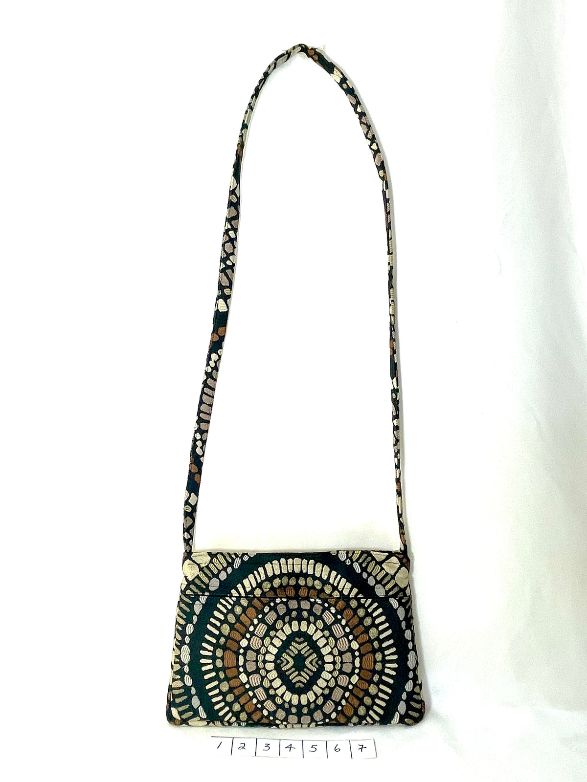 Frida Bag in Earthy Mandala Tapestry