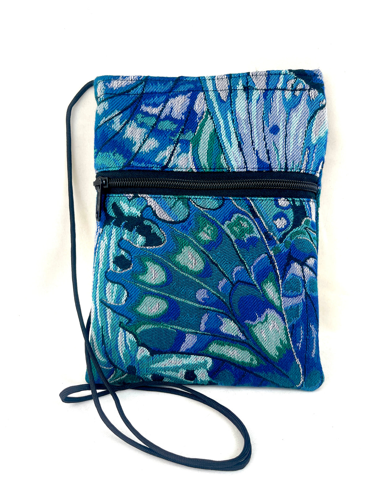 Patch Purse in Blue Butterfly Wings Tapestry