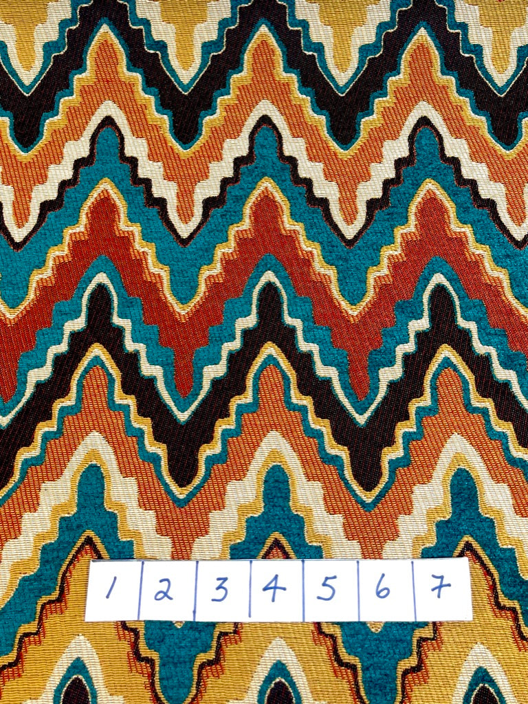 Fabric: Southwest Zig Zag Tapestry