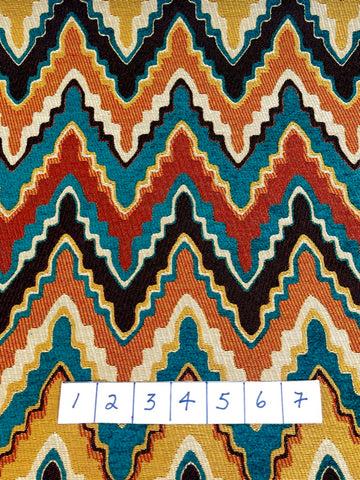Fabric: Southwest Zig Zag Tapestry