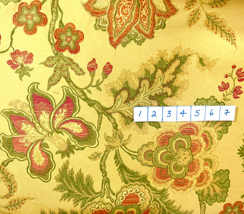 Fabric: Golden Floral
