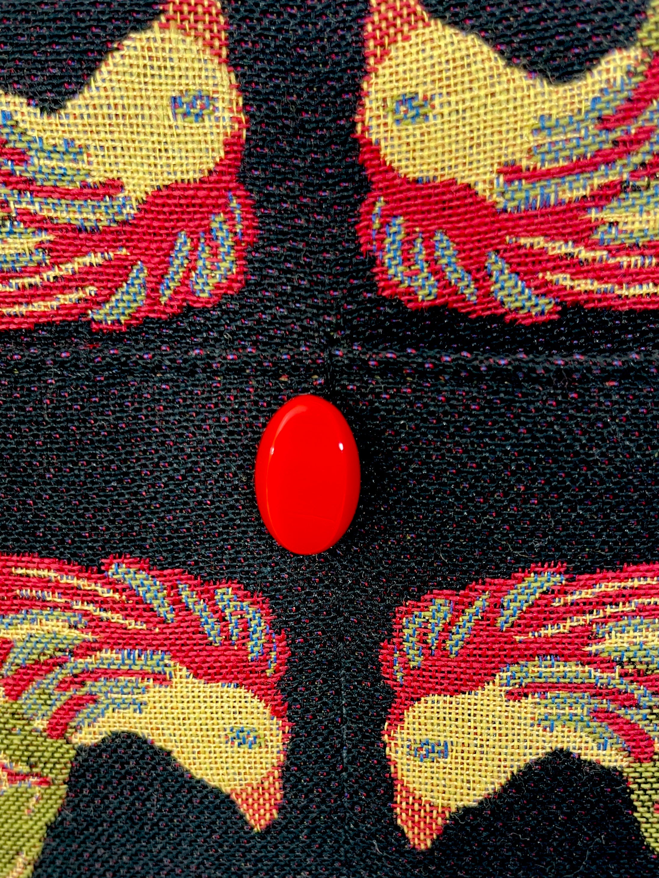 Evita Grande Bag in Bird Tapestry